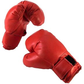 Forum Novelties 80571 Unisex-Adults Boxing Gloves, Red, Standard