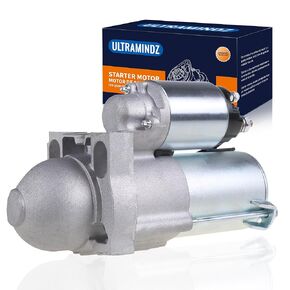 Starter for GMC Yukon Sierra 1500 Envoy Savana 1500 2500 3500 4.8L 5.3L/ for Buick Rainier for Cadillac Escalade for Isuzu Ascender for Saab 9-7x 5.3L 6494N 12568051 12588651 89017631 89018123