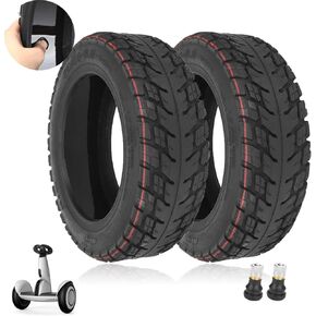 11 inch 70/80-6.5 Off-Road Tubeless Tire for Segway S-Plus Self-Balancing Scooter Accessories, Self Repairing Tires, Non-Slip Replacement Wheels, NOT for Segway Ninebot S (2 Pcs)