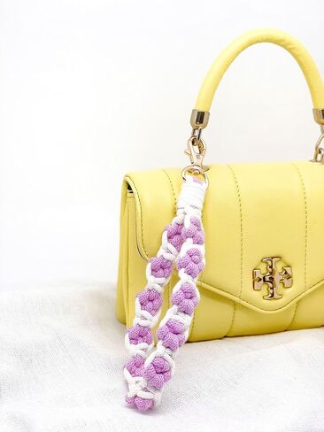Macrame Keychain Handmade Wristlet Keychain for Women Cute keychain for Girls Wrist Lanyard for Keys in Saudi Arabia