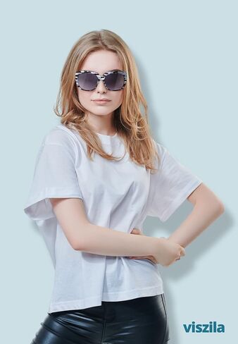 Retro Vintage Cat Eye Sunglasses For Women - Butterfly Shades With Thick Fashion Frame, Great For Driving & Hiking. in Saudi Arabia