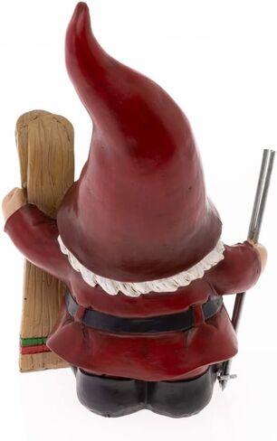 Boston International Christmas Winter Holiday Tabletop Figurine Decoration, 13-Inches, Green Plaid Hat Snowman in Kuwait