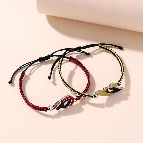 أساور Korotho متطابقة لأفضل الأصدقاء والأزواج، مجموعة أساور الصداقة مكونة من 2 Bff هدية الصداقة سوار البطل للرجال مجوهرات هدايا الأبطال الخارقين للرجال والنساء (S) in Kuwait