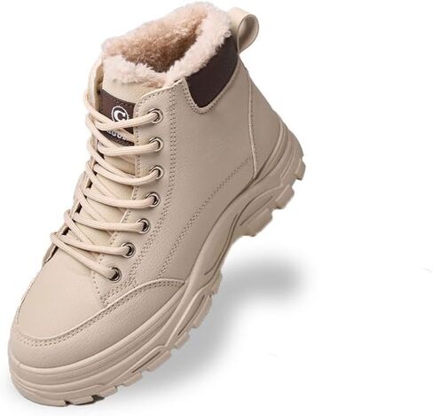 أحذية الشتاء للنساء، أحذية الثلوج أحذية رياضية دافئة للمشي لمسافات طويلة، أحذية خارجية خفيفة الوزن مقاومة للماء in Kuwait