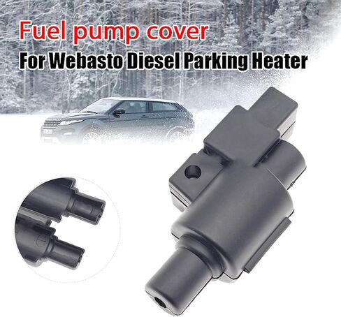 Parking Heater Fuel Pump Protection Case,Fuel Pump Bracket Cover Protector for Webasto Eberspacher Diesel Metering Pump-1Pack (Black) in Saudi Arabia