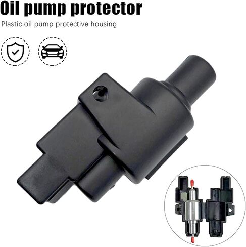 Parking Heater Fuel Pump Protection Case,Fuel Pump Bracket Cover Protector for Webasto Eberspacher Diesel Metering Pump-1Pack (Black) in Saudi Arabia