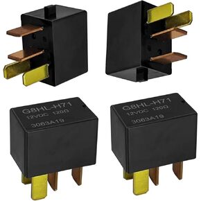 Relay G8HL-H71 (Pack of 4), Automotive Relay 12VDC 39794-SDA-A03 39794-SDA-A05 - Compatible for 2003-2014 Accord 2006-2014 Civic 2007-2014 Acura MDX CR-V