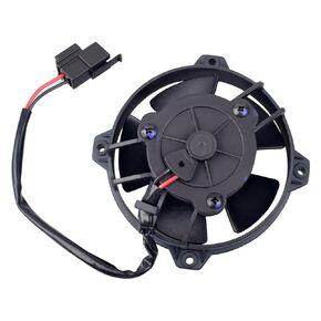 30103018 4" Low-Profile Fan Puller Curved Blades 12Volt 140 cfm Compatible with 2024 KTM Hus*qv*ar*na Ga*s TBI 2 4 Stroke Radiator Cooling Fan SPAL Marking VA32-A101-62A
