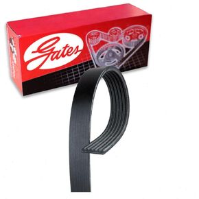 Gates Micro-V Serpentine Belt compatible with Chevrolet Colorado 2.8L 3.5L L4 L5 2004-2006