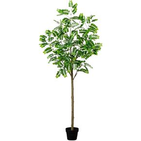 Nearly Natural 6ft. Artificial Greco Citrus Tree with Real Touch Leaves