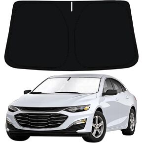 CC&TT Windshield Sun Shade for Chevrolet/Chevy Camaro 2016 2017 2018 2019 2020 2021 2022 2023,Camaro Sun Visors Sun Shade,Chevy Camaro Accessories Foldable Front Window Shade Protector Blocks UV Rays