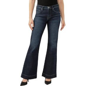 JAG Women's Kait Mid Rise Flare Leg Jeans & Pants