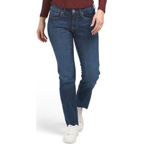 Lucky Brand Women's Mid Rise Sweet Straight Jeans, Longhorn Cut Wash, 30W x 30L