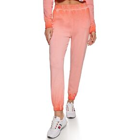 Tommy Hilfiger Women's Terry Fabric Pigment Dye Wash Boyfriend Fit Jogger