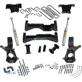 RealTruck SUPERLIFT SUSPENSION | 3570 | Front Component Box | One Box of Multi Box Kit | Fits 2014-2018 Chevy Silverado / GMC Sierra 2WD or 4WD w/ Aluminum or Stamp Steel Control Arms w/ 8" Lift Kit