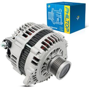 PHILTOP Alternator Compatible with Rogue 2008-2012 High Amp Alternators Replace 11163N 12V 110Amp CW SC6 6-Groove Pulley