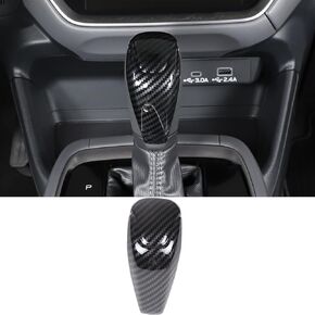 HAPPYHORSE Car Gear Shifter Head Cover Trim Compatible with Subaru Crosstrek 2023 2024，ABS Gear Shift Knob Cover Sticker Car Gear Shifter Head Interior Decoration Accessories