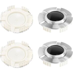 4Pcs Wheel Center Cap for Tahoe Suburban Avalanche Silverado 1500 Wheel Rim 182mm(7.17in) Black Hub Cap Wheel Cover
