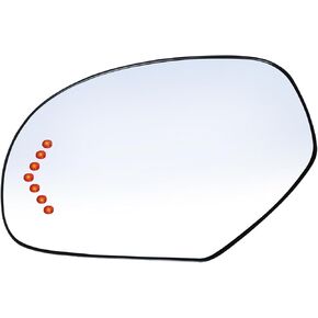 Passenger Side Replacement Mirror Glass compatible with CHEVY & GMC vehicles - 2007-2008 Suburban 1500/2500/3500, Silverado 1500/2500/3500, Tahoe, Avalanche | Sierra, Yukon, 15886196, RH