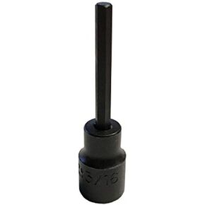 Stanley Proto J72903/16 3/8" Drive Hex Bit Impact Socket, 3/16"