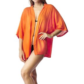 Women's Beach Cover Up Swimsuit Kimono Pareo Sarong Beach Wear Dress for Summer