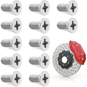 12 قطعة من براغي الدوار، براغي الدوار لأقراص الفرامل، 93600-06014-0H مسامير دوار قرص الفرامل من الفولاذ المقاوم للصدأ، الاحتفاظ بقرص الفرامل الدوار، الاحتفاظ بمسامير للأمام والخلف in Kuwait