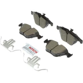 BOSCH BC1260C QuietCast Premium Ceramic Disc Brake Pad Set - Compatible with Select BMW 323i, 328i, 328i xDrive, 328xi, X1; FRONT