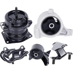 Engine Motor Mount Compatible with Fits for 2003-2004 Honda Pilot 3.5L 4WD 5pcs A4519HY A4551 A4523 A6582 A6579