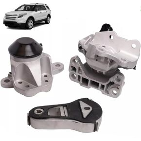 Motor Mount Transmission Mount Compatible with 2011 2012 2013 2014 2015 Honda Pilot 3.5L Automatic Transmission 3PCS, Replace#A5635 A5663HY A5734 3255 3392 3439