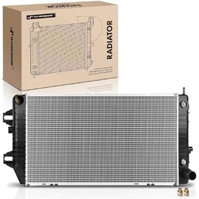 A-Premium Engine Coolant Radiator Assembly with Transmission Oil Cooler Compatible with Chevrolet Express 2500 3500 2006-2018, Express 4500 2009-2011/2013-2014 & GMC Savana 2500 3500 4500