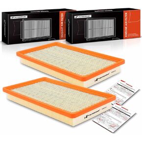 A-Premium 2-PC Engine Air Filter Compatible with Chevrolet Malibu 1997-2005, Classic 2004-2005 & Oldsmobile Alero 1999-2004, Cutlass 1997-1999 & Pontiac Grand Am 1999-2005