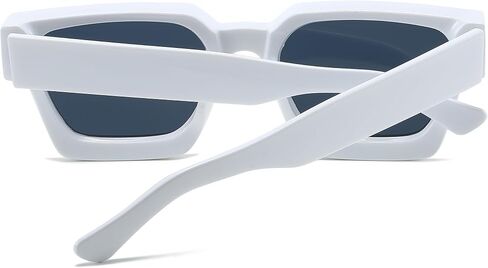 OZPYKAE Men Women Cool Square Sunglasses Thick Frame Sunglasses Rectangle Sun Glasses UV Protection Shades Sunglasses in Kuwait