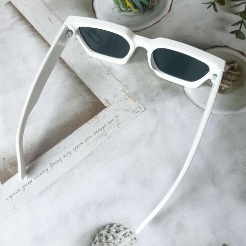 OZPYKAE Men Women Cool Square Sunglasses Thick Frame Sunglasses Rectangle Sun Glasses UV Protection Shades Sunglasses in Kuwait