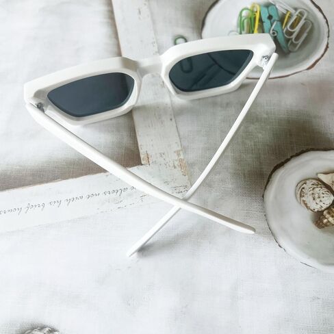 OZPYKAE Men Women Cool Square Sunglasses Thick Frame Sunglasses Rectangle Sun Glasses UV Protection Shades Sunglasses in Kuwait