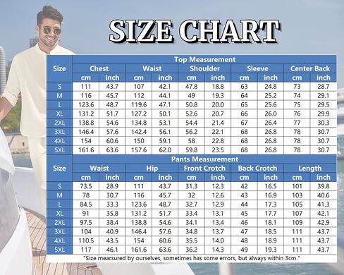 COOFANDY Men's 2 Pieces Cotton Linen Set Long Sleeve Henley Shirts Casual Beach Pants With Pockets Summer Yoga Outfits in Saudi Arabia