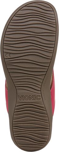 حذاء رياضي نسائي من Vionic برباط - حذاء مريح سهل الارتداء يتضمن كريم دعم قوس القدم المدمج / خوخي 6.5 متوسط in Saudi Arabia