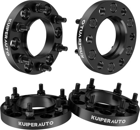 فواصل عجلات محورية 6x5.5، محولات عجلات مزورة 1 بوصة 6X139.7 مم متوافقة مع 1996-2023 Toyota 4Runner، متوافقة مع Lexus GX460، M12x1.5 ترصيع 106 مم مركز التجويف 4 قطع أزرق in Saudi Arabia