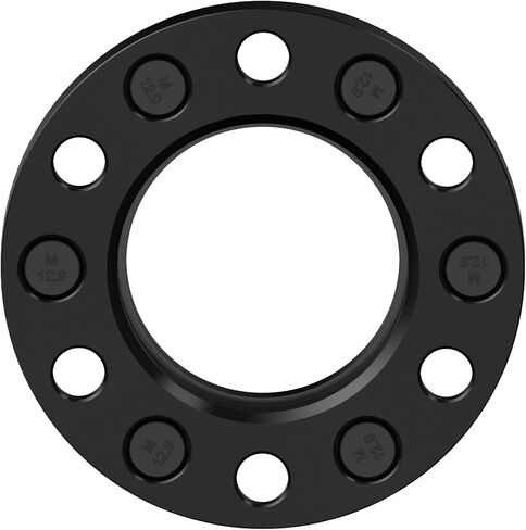 فواصل عجلات محورية 6x5.5، محولات عجلات مزورة 1 بوصة 6X139.7 مم متوافقة مع 1996-2023 Toyota 4Runner، متوافقة مع Lexus GX460، M12x1.5 ترصيع 106 مم مركز التجويف 4 قطع أزرق in Saudi Arabia