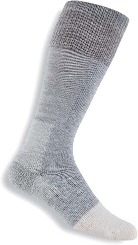 جورب ثورلو سميك لتسلق الجبال فوق الساق، رمادي فاتح، متوسط in Kuwait