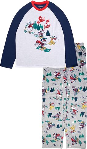 Disney 2-Piece Loose-fit Set, Matching Family Holiday Pajamas, Soft & Comfortable in Saudi Arabia