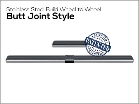 APS (Black Powder Coated 5 inches Running Boards Nerf Bars Side Steps Compatible with Ram ProMaster 2014-2025 Full Size Van 136 inches 159 inches Wheelbase 3-Door in Kuwait