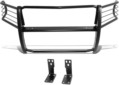 DNA MOTORING GRILL-G-078-BK Mild Steel Front Bumper Brush Grille Guard Compatible with 10-18 Ram 2500/3500 in Saudi Arabia