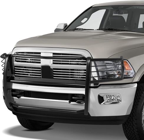 DNA MOTORING GRILL-G-078-BK Mild Steel Front Bumper Brush Grille Guard Compatible with 10-18 Ram 2500/3500 in Saudi Arabia