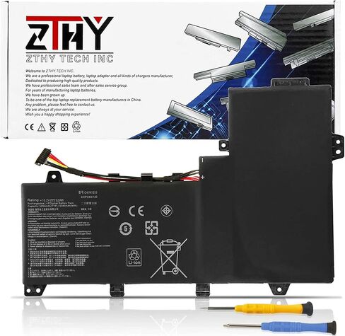 استبدال بطارية ZTHY C32N2002 لجهاز Asus ZenBook Pro 15 OLED UM535 UM535Q UM535QE UM535QA UM535QH UX535 UX535L UX535LI Flip 15 UX564 UX564EH UX564EI UX564P UX564PH Q538 Q538E Q538EI Q 528 س528 إي in Saudi Arabia