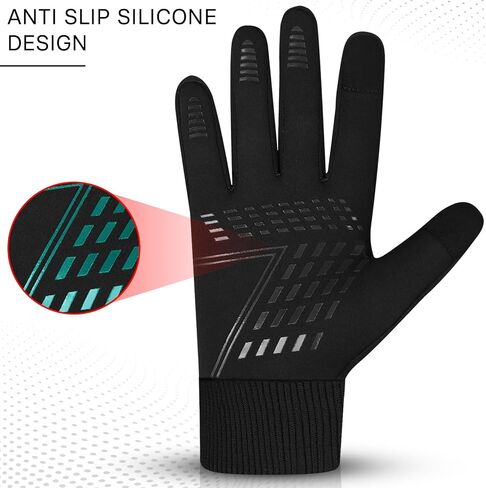 Winter Gloves for Man and Women, Soft warm Touch screen thermal Gloves, Non-Slip Grip, Elastic Cuff, Windproof in Saudi Arabia