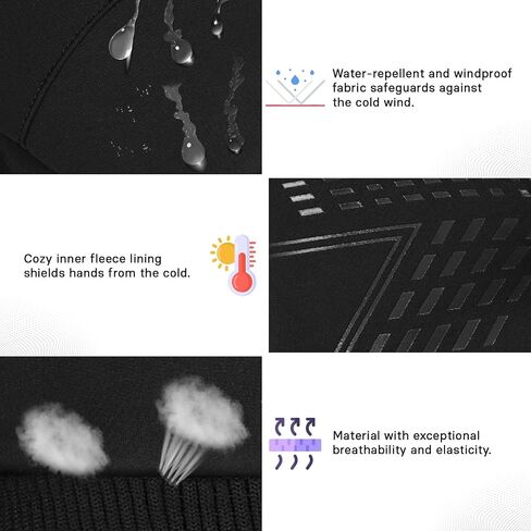 Winter Gloves for Man and Women, Soft warm Touch screen thermal Gloves, Non-Slip Grip, Elastic Cuff, Windproof in Saudi Arabia