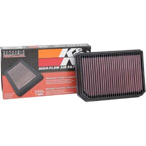 K&N Engine Air Filter: Increase Power & Acceleration, Washable, Premium, Replacement Car Air Filter: Compatible with 2018-2019 MERCEDES BENZ (A220, A250, A35 AMG), 33-3133