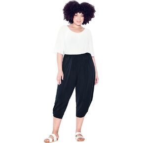 Avenue Women's Plus Size Pant Kenzie Drape
