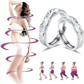 Lymphatic Drainage Ring For Men Women, Titanium Ion Luminous Unclog Bloodstream And Lymph Nodes Adjustable Gift Jewelry in Kuwait