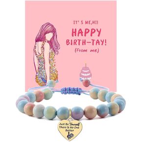 Music Quotes Merch Music Bracelets Gifts For Fans Teen Women,Natural Stone Inspirational Bracelets Christmas Birthday Gifts